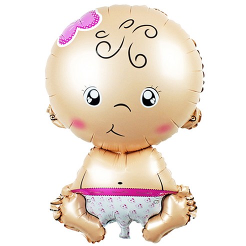 파티팝 파티용품 캐릭터2 알루미늄 풍선, 귀염아기, 30개입