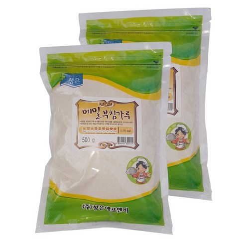 청은 메밀 부침 가루, 500g, 18개 메밀전가루 청은 메밀 부침 가루, 500g, 18개 메밀전가루