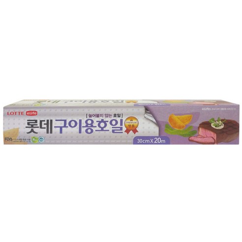 롯데이라이프 롯데 구이용 호일, 1개