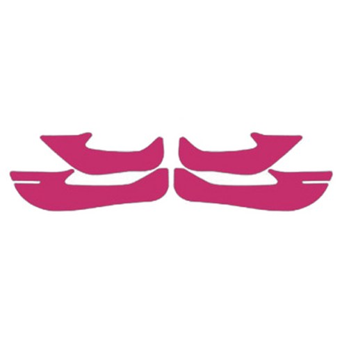 블루코드 벨벳 도어커버 현대, 아이오닉, 와인