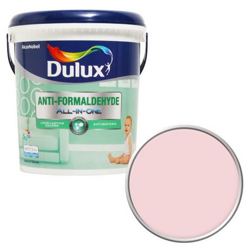 듀럭스 안티 포름알데히드 올인원페인트 3L, Little Bow Pink