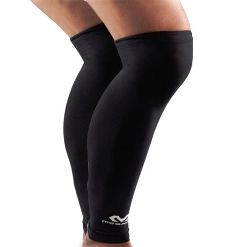 맥데이비드 Power Leg Sleeves Long 6572R 2p, 블랙
