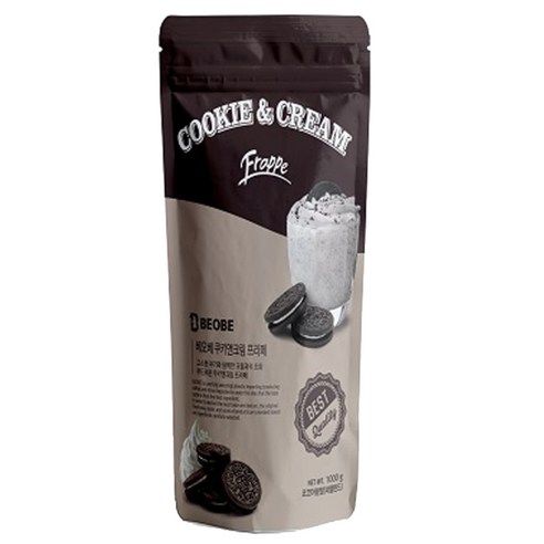 베오베 쿠키앤크림 프라페 분말, 1kg, 1개입, 1개