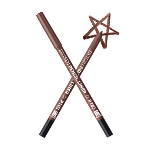 16브랜드 펜슬 아이라이너 0.5g, 배드 브론즈, 1개