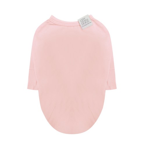 퍼피엔젤 반려동물용 데일리 7부소매 티셔츠, 502 PINK