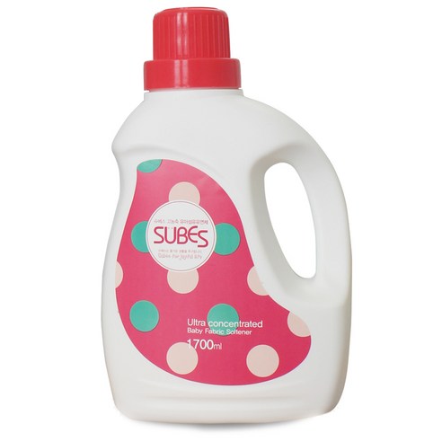 슈베스 고농축 유아 섬유유연제 용기, 1.7L, 1개