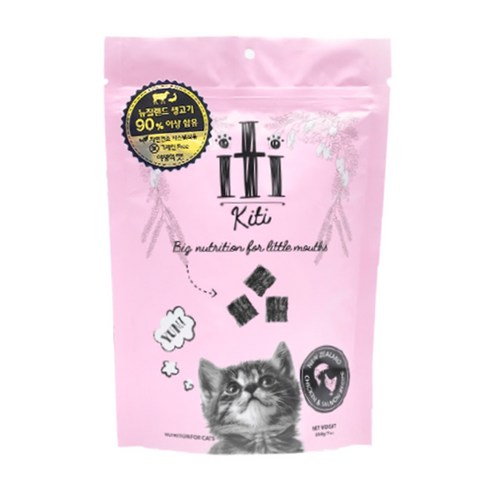 iti 키티 고양이 건조간식 200g, 닭고기 + 연어 혼합맛, 1개