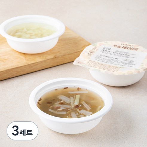 루솔 이유식 5단계 반찬 + 국 세트 (냉장), 420g, 3세트
