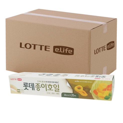 롯데이라이프 종이호일 알뜰형, 20개