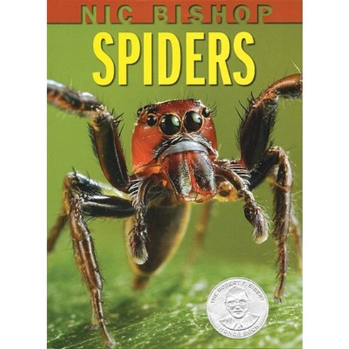 Nic Bishop Spiders Hardcover, Scholastic