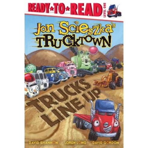 Trucks Line Up Paperback, Simon Spotlight
