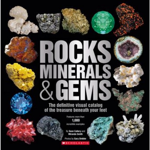 Rocks Minerals & Gems Paperback, Scholastic
