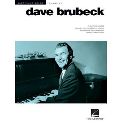Dave Brubeck: Jazz Piano Solos Series Volume 42 Paperback, Hal Leonard Publishing Corporation
