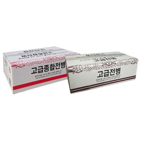 정다운식품 고급종합전병 800g + 두부전병 600g, 1세트