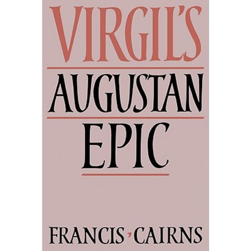 Virgil''s Augustan Epic Paperback, Cambridge University Press