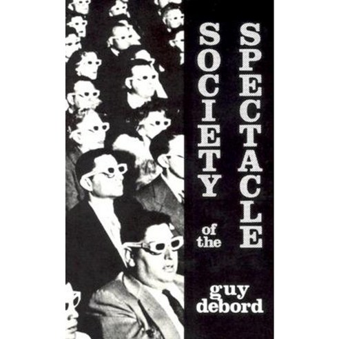 Society of the Spectacle Paperback, Black & Red