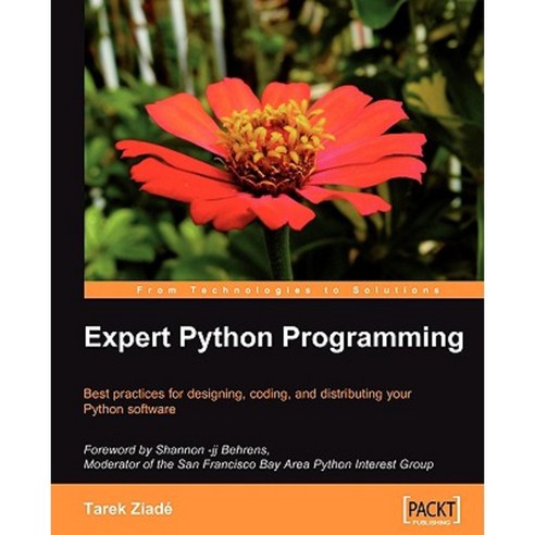 Expert Python Programming Paperback, Packt Publishing