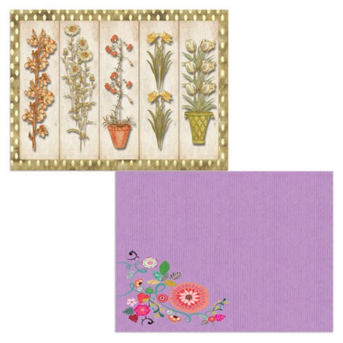 벨라 실리콘 식탁매트 2p 꽃가지1 세트, 꽃가지1, 땡땡이와꽃, 385 x 285 mm, 두께 1mm