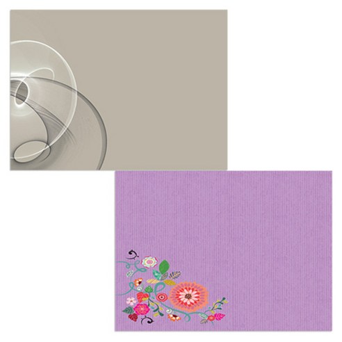 벨라 실리콘 식탁매트 2p 꽃가지1 세트, 꽃가지1, 여백, 385 x 285 mm, 두께 1mm