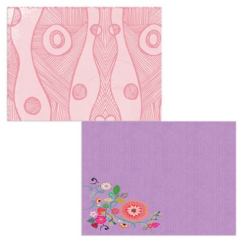 벨라 실리콘 식탁매트 2p 꽃가지1 세트, 꽃가지1, 곡선과직선, 385 x 285 mm, 두께 1mm