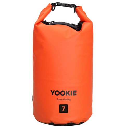 유키 드라이백 방수가방 7L, 오렌지