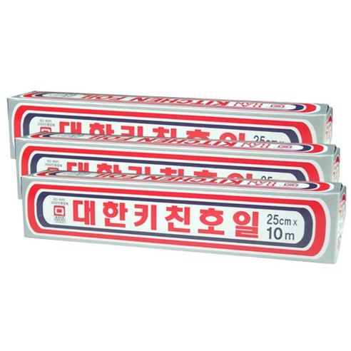 대한웰빙 키친 호일 11마이크로, 3개입