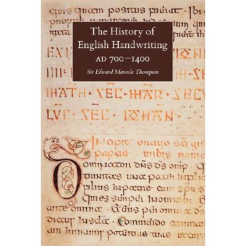 The History of English Handwriting Ad 700-1400 Paperback, Tiger of the Stripe