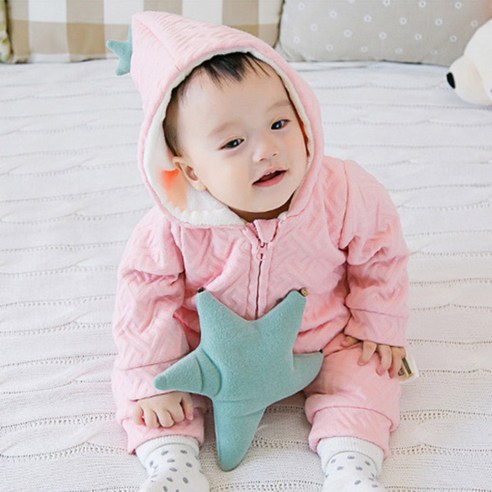 엠케이 신생아용 보이안스 별 우주복
