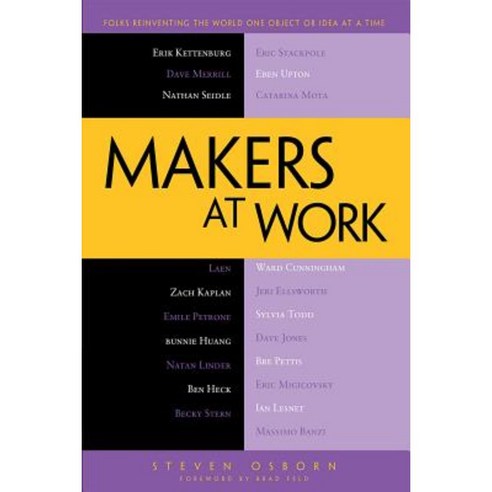 Makers at Work: Folks Reinventing the World One Object or Idea at a Time Paperback, Apress