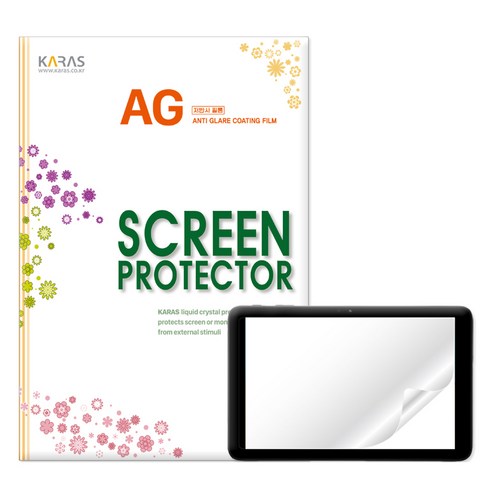카라스 Anti Glare 저반사 태블릿PC용 액정보호필름, 단일 색상