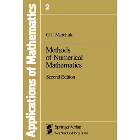 Methods of Numerical Mathematics Paperback, Springer
