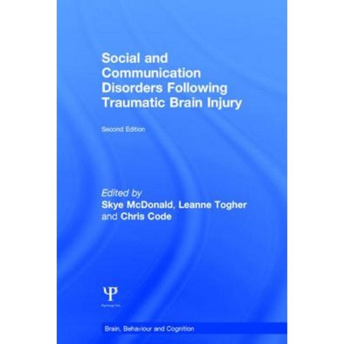 Social and Communication Disorders Following Traumatic Brain Injury Hardcover, Psychology Press