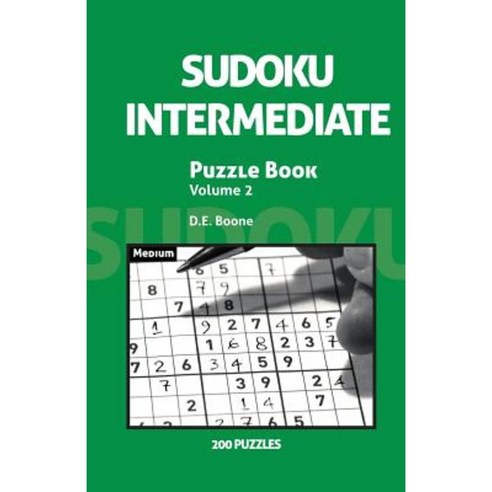 Sudoku Intermediate: Sudoku Puzzle Book Paperback, Global Force Media LLC