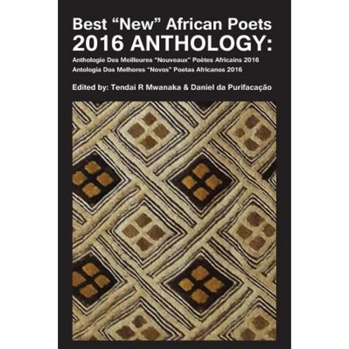 Best New African Poets 2016 Anthology Paperback, Langaa RPCID