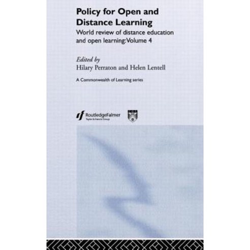 Policy for Open and Distance Learning Hardcover, Falmer Press