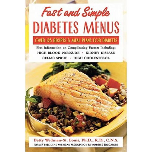 Fast and Simple Diabetes Menus Paperback, McGraw-Hill Education