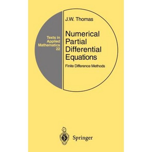 Numerical Partial Differential Equations: Finite Difference Methods Hardcover, Springer