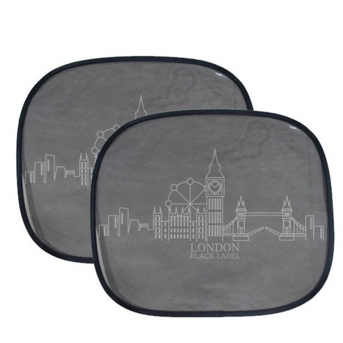 차량햇빛가리개 블랙라벨 랜드마크 차량용 햇빛가리개, 런던, 2개입 Best Top3
