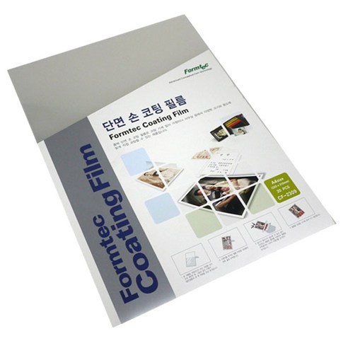 폼텍 손코팅필름 단면 CF-2309, A4, 20개