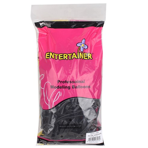 파티쇼 네오룬즈 260N 요술풍선, 파스텔  초콜릿, 1개