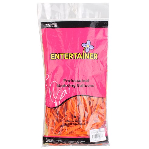 네오룬스 260N 요술풍선 100p, 스탠다드오렌지, 1개