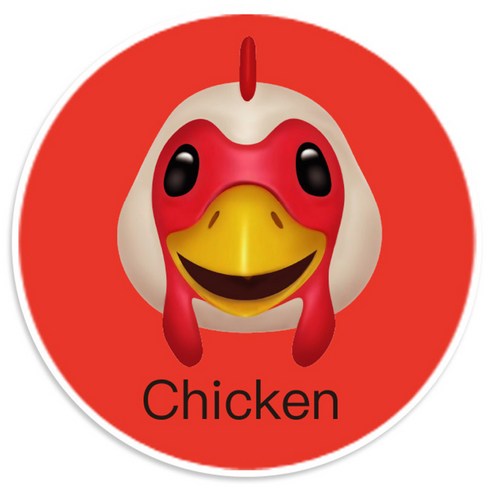 TOTU 애니모티콘 스마트폰 거치대 홀더, Chicken, 1개