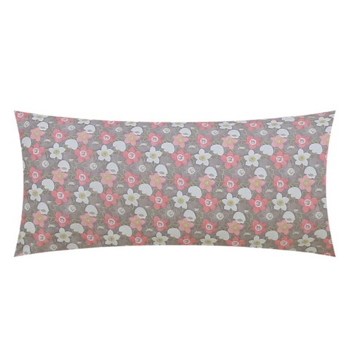 홈앤슬립 로즈사 세미마이크로 등쿠션 커버, 핑크