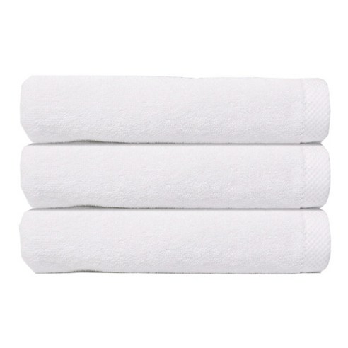 코튼알리오 호텔타올 150g, 화이트, 3개입