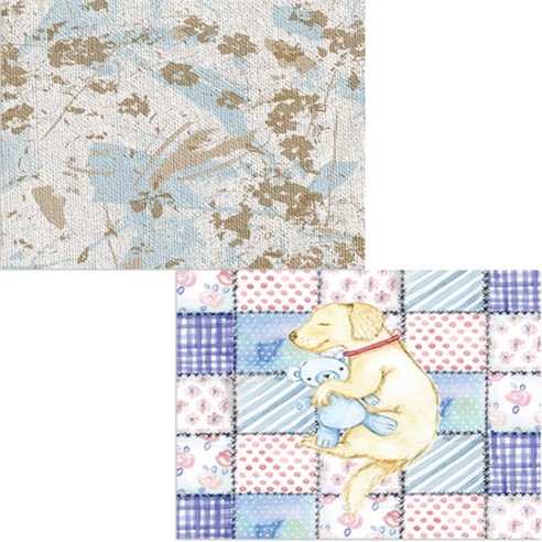 벨라 실리콘 식탁매트 2p 낮잠 세트, 낮잠, 질감, 385 x 285 mm, 두께 1mm