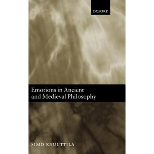 Emotions in Ancient and Medieval Philosophy Hardcover, OUP Oxford