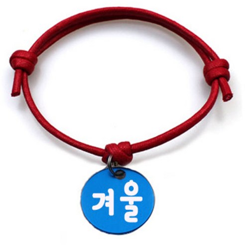 펫츠룩 굿모닝 레드 반려동물 목걸이 S + 알미늄 원형 팬던트 M, 블루(겨울), 1개