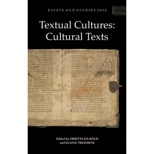 Textual Cultures: Cultural Texts Hardcover, Boydell & Brewer - 최저가 알림ㆍ ...