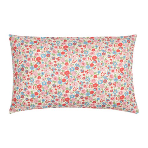 아인하우스 스몰플라워 순면 베개 솜포함, 화이트