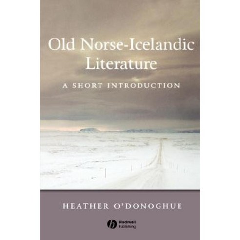 Old Norse-Icelandic Literature: A Short Introduction Paperback, Wiley-Blackwell